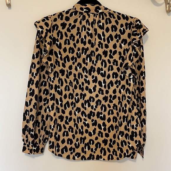 Kate Spade Leopard Print Blouse - Picture 4 of 4